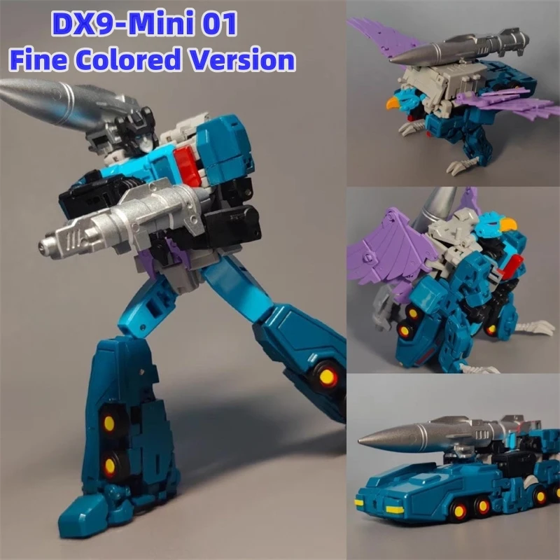 【Second Version】DX9 Transformation G1 DX9-Mini 01 Doubleclouder Clouder Vasili Fine Coated And Colored Version Action Figure