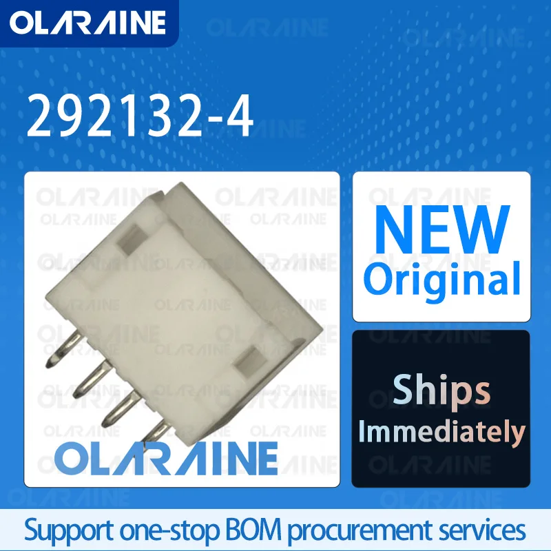 

50/200/500Pcs 292132-4 100% brand new and original IC chip Headers and wire housings 4 Position 4 A