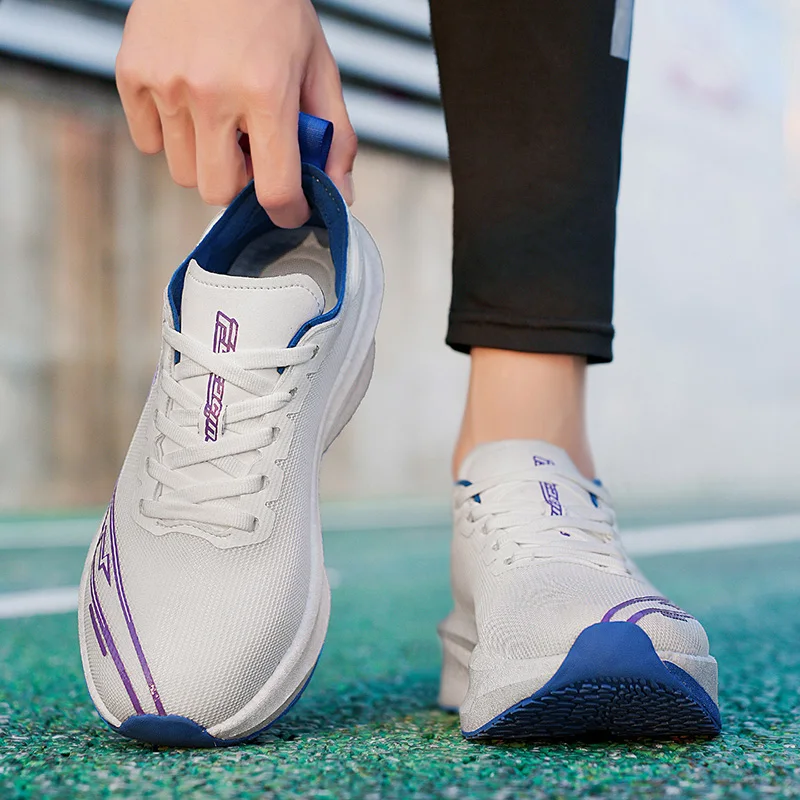 Zapatillas para correr para adolescentes, zapatillas deportivas de malla transpirables, profesionales, modernas y versátiles, zapatillas para correr con amortiguación para estudiantes