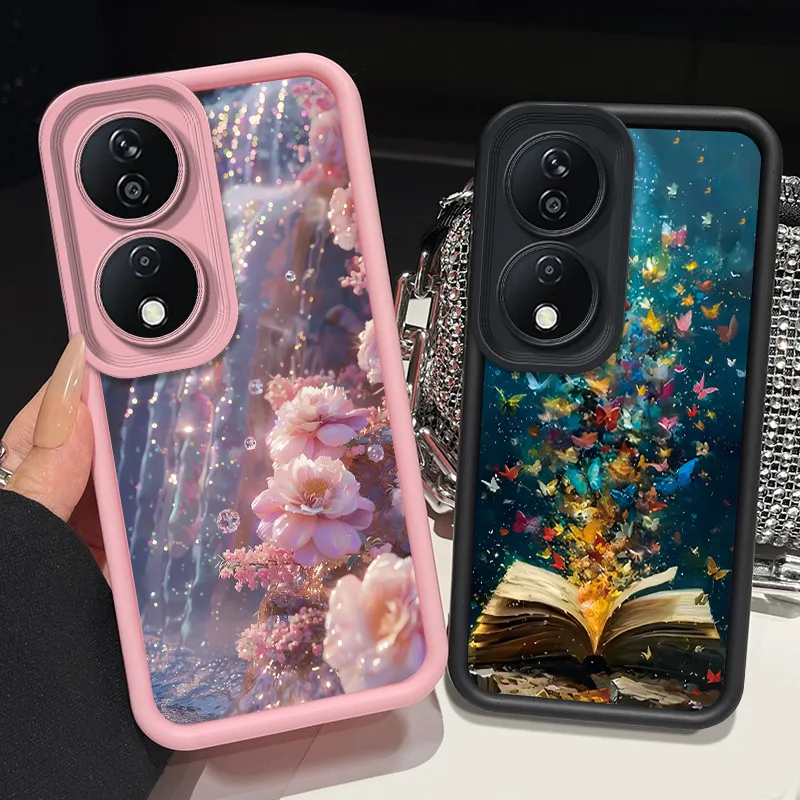 Trending Gift Couple Phone Casing For Honor Play 50 Plus/Play 8T/X7b 4G 5G/90 Smart/X7b 5G (50 MP) Cover Unique Cool Design Case