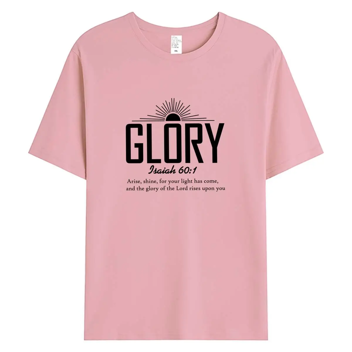 여성 티셔츠 성경 인용문 인쇄 여성 티셔츠 100% 코튼 티셔츠 여성용 반팔 탑 여성 티셔츠 의류