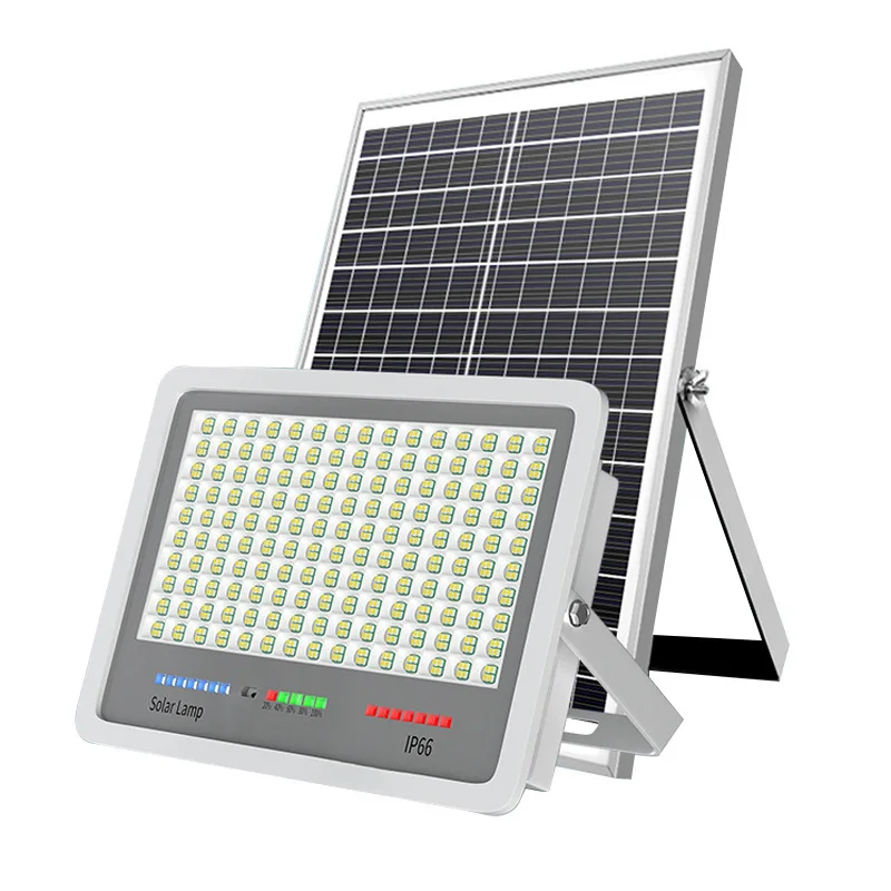 Lampe solaire d'extérieur, applique murale, éclairage de cour, lampadaire à induction, budgétaire étanche Ultra, 100 W, 200 W, 300W