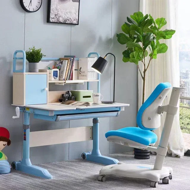 Children Computer Desk Reading Study Chair and Table