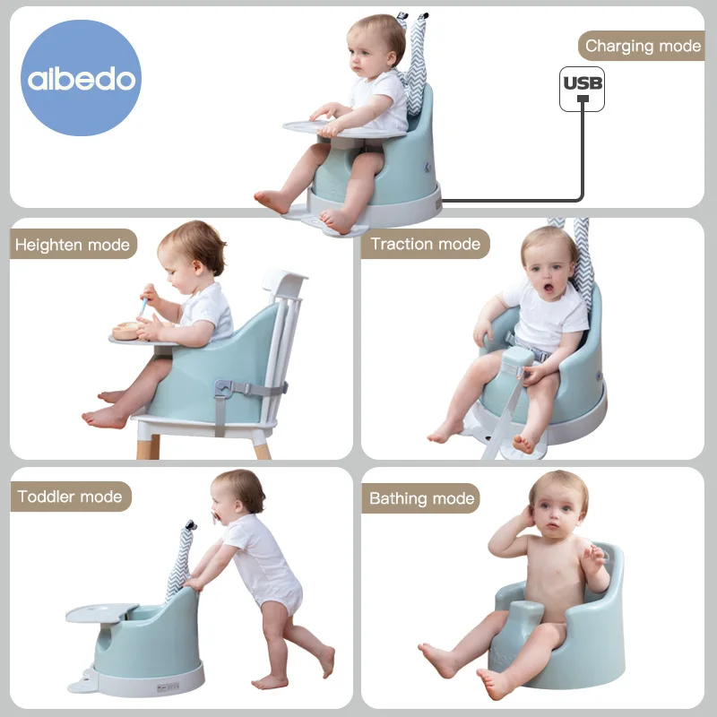 Baby Dining Chair, Home Music Learning Chair, Multifunctional Baby Dining Chair, Baby Spine Protection Baby Learning Chairs