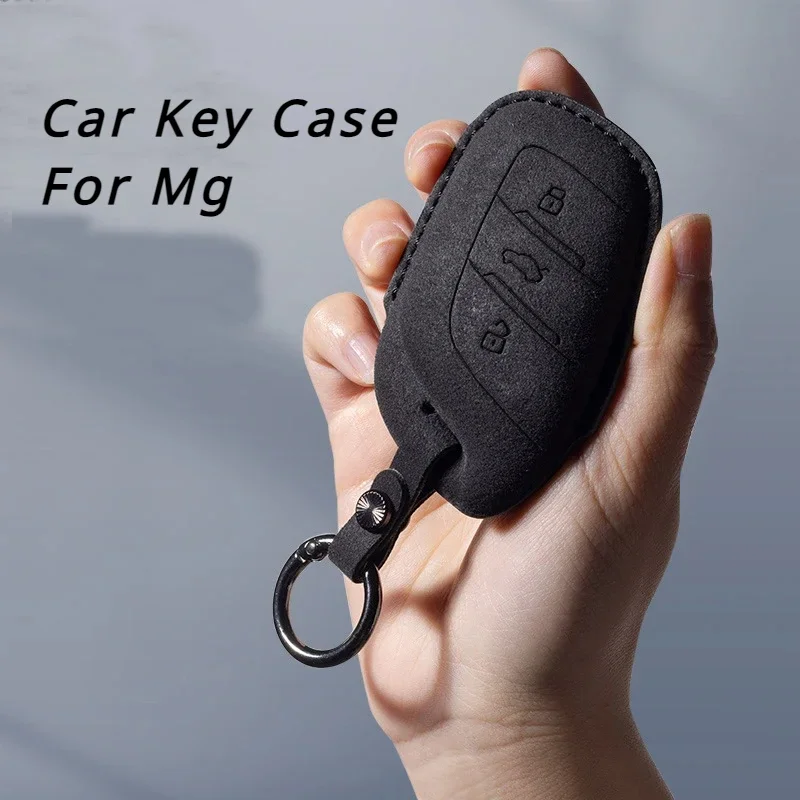 

Чехол для автомобильного ключа для MG Ev MG4 HS GT ZS ZX MG5 MG6 для Roewe RX3 RX5 RX8 ERX5 I6 I5 3 кнопки Автомобильный Дистанционный ключ