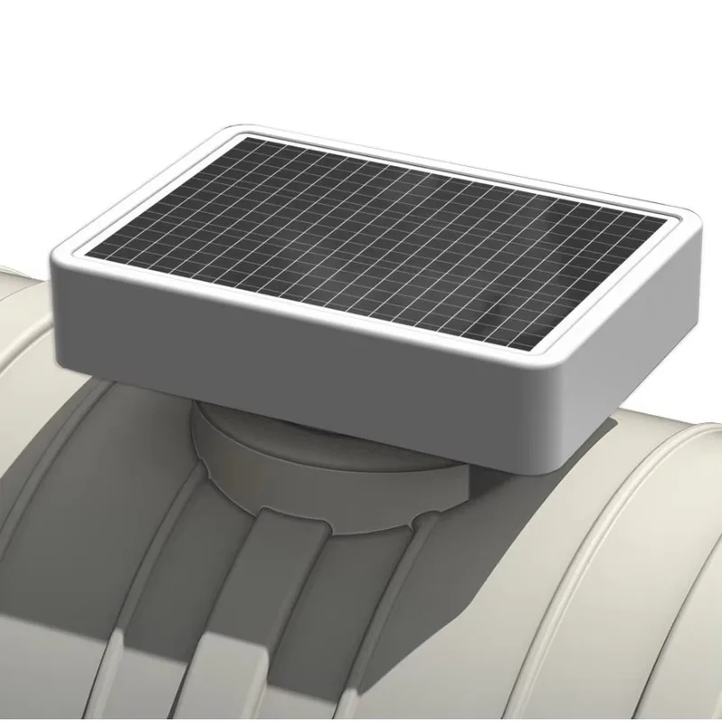 Wiring‑Free Solar‑Powered Water Tank Cooling System Compact Heat‑Extracting Cooling Fan for Water Tank