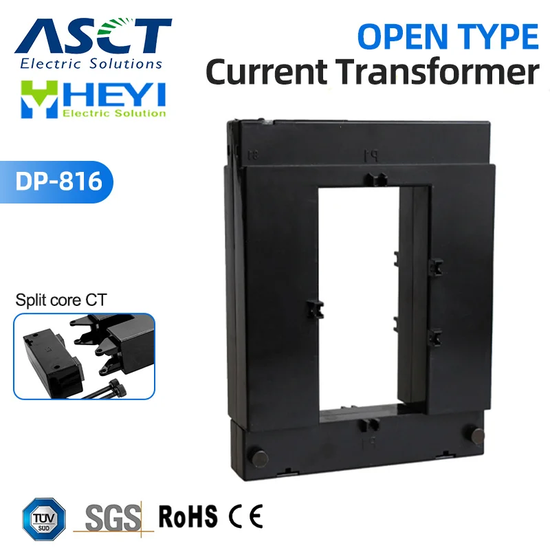 

Split Core CT plastic case current transformer high accuracy DP-816 1500/5A class:0.5 7.5VA