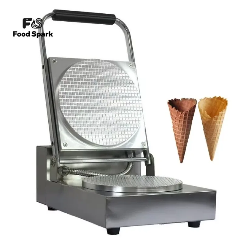 

Hotel Commercial Cone Waffle Maker Easy-to-Operate 220V Ice Cream Cone Baker Machine For Bakery Use