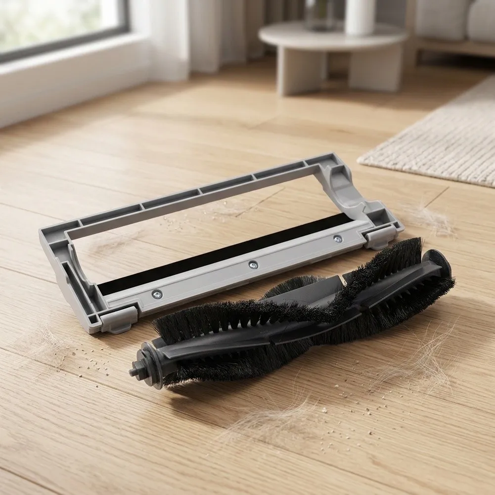 Brush Cover Kit Main Roller Brush Plastic And Nylon Material Efficient Cleaning Design Easy Installation Process As Shown