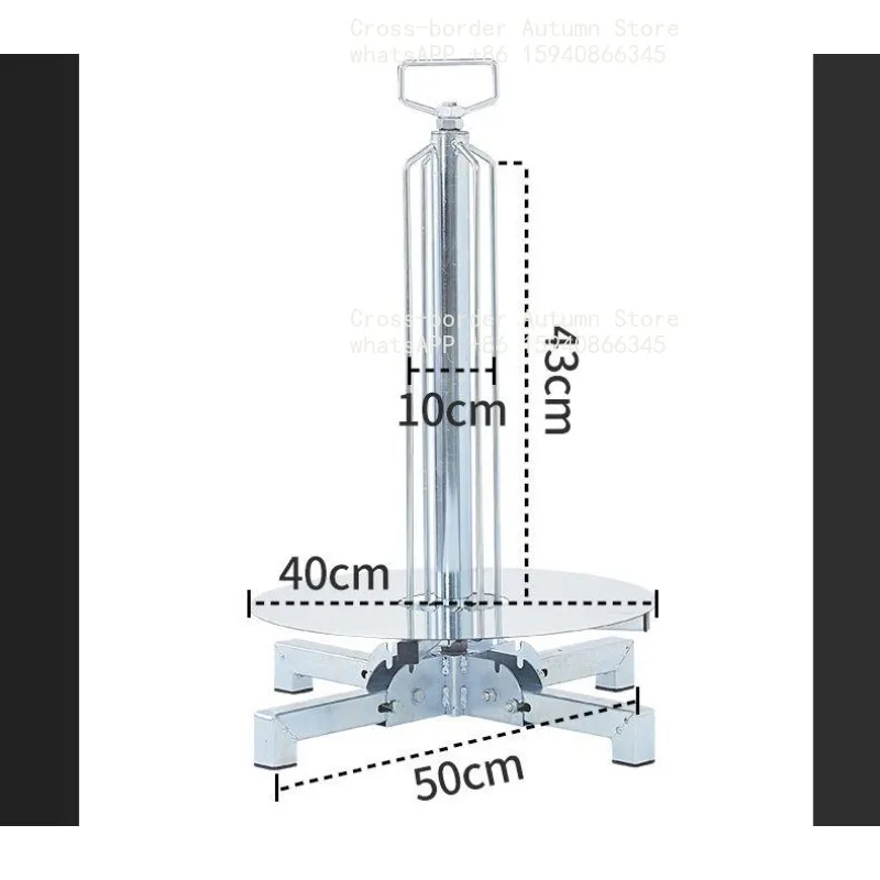 Electrician pay-off device adjustable speed pay-off rack with wheel line pay-off disk wiring tool 0-16 flat