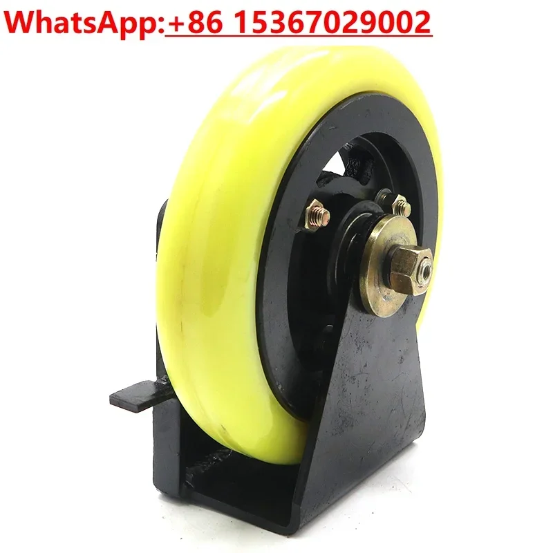 Washing Sweeper Ground Sweeper Sanitation Vehicle Accessories Nozzle Body Iron Wheel Hub Bracket Walking Wheel Assembly