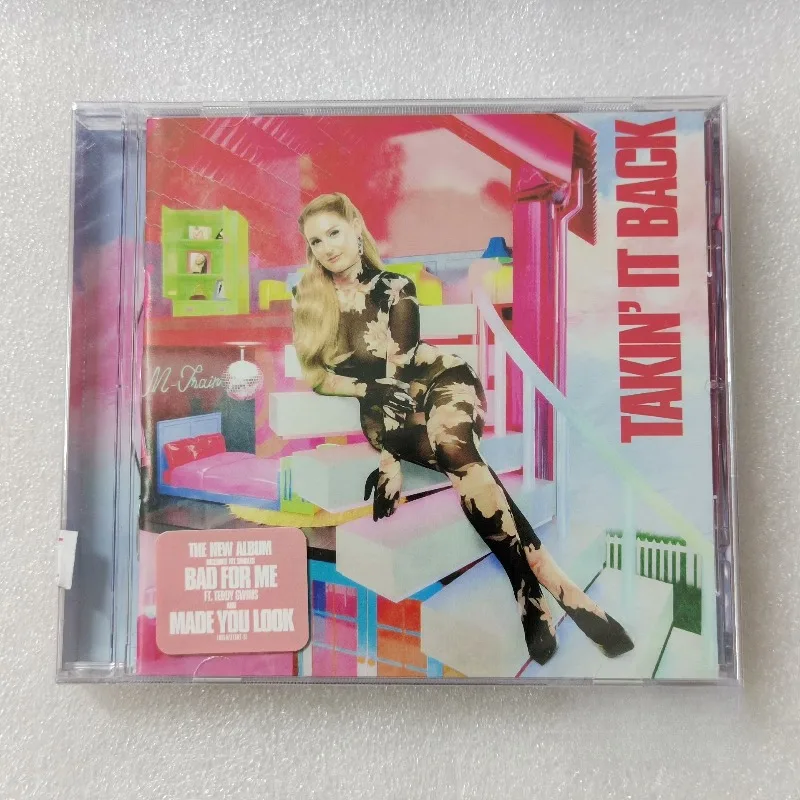 

Meghan Trainor Pop Music CD Album Walkman Car Record Gift Box Party Music Collectible Car Stereo Gift For Music Lovers