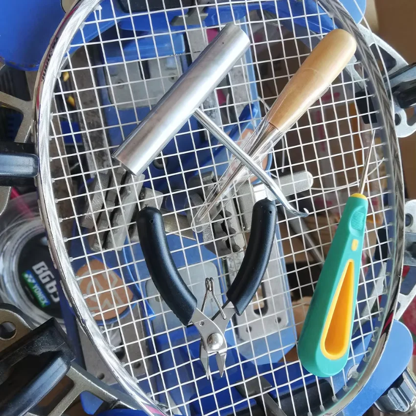 1Pcs Badminton Racket Threading Tool Durable Wire Cone Stringing Accessories Threading Machine Simple Awl