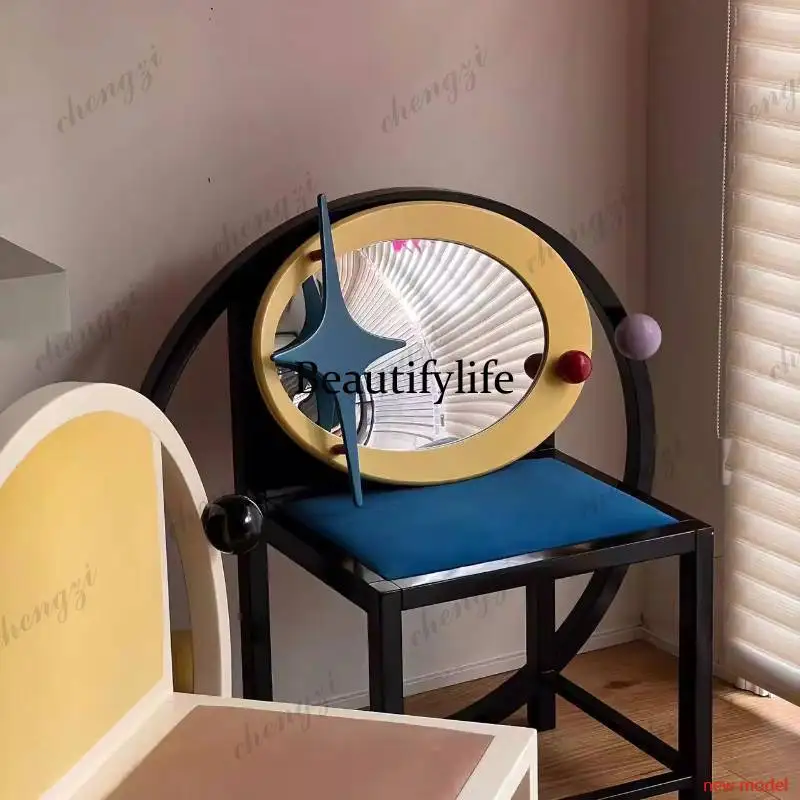 A68Decoration Universal Mirror Decor Unbreakable Girl Infinity Makeup Mirror Decor Bedroom Small Custom Lusterko Home Decor Item