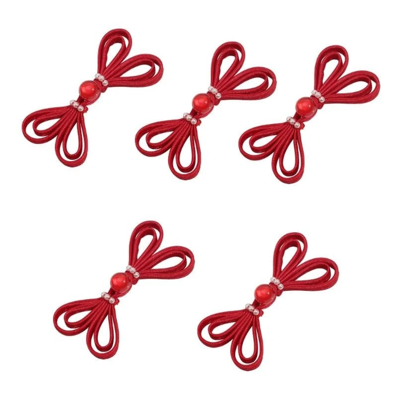 

5pcs Traditional Chinese Button Beads Chinese Closure Buttons Cheongsam Buttons