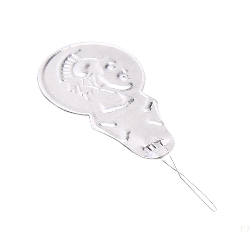 [YU]Silver Bow Wire Needle Threader Stitch Insertion Hand Machine Sewing Tools