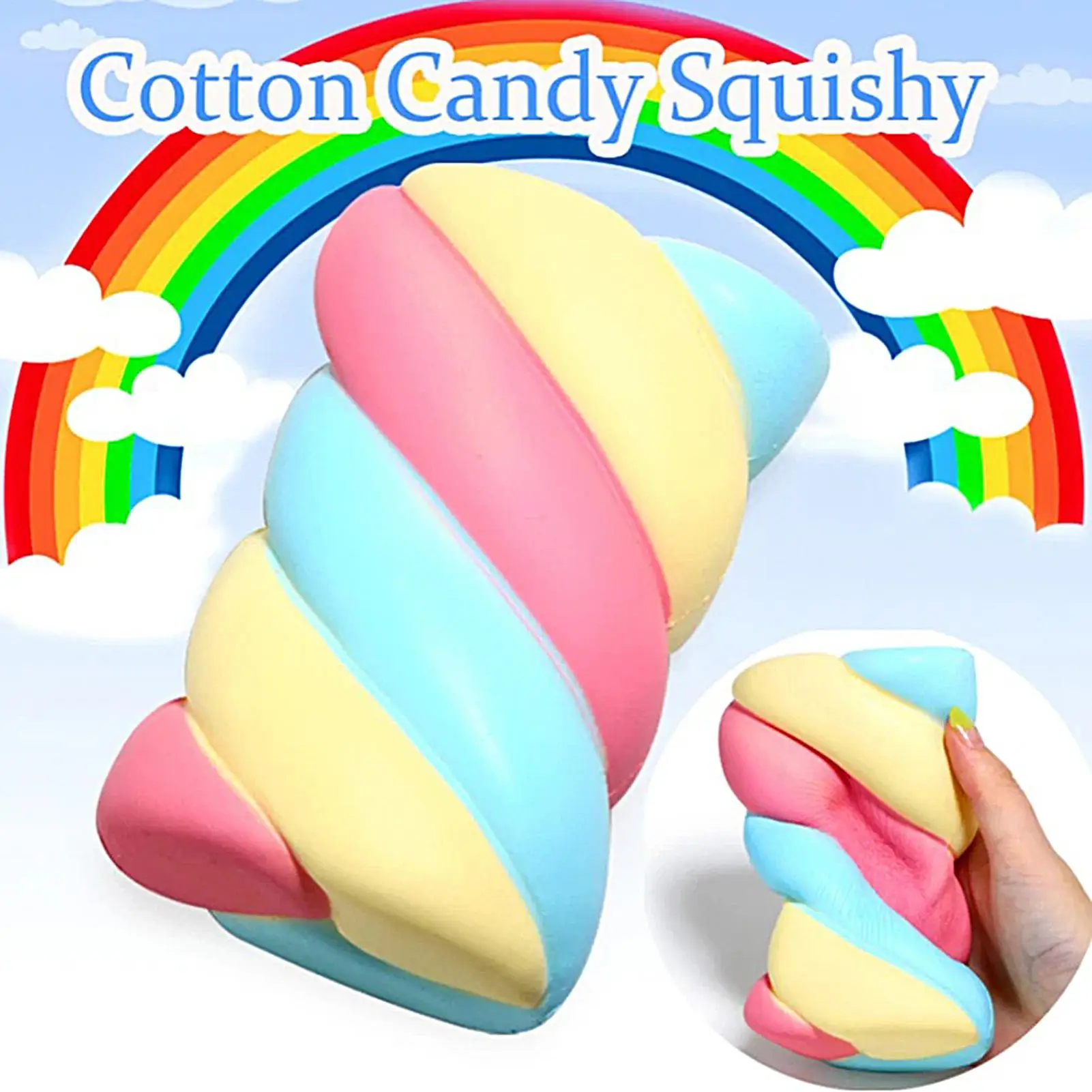 

Мягкая игрушка-антистресс в виде гигантского зефира для снятия стресса и расслабления, для детей, подростков, взрослых, для дома, офиса, путешествий