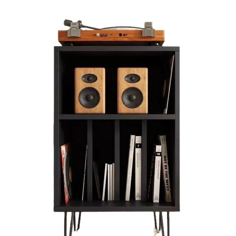 

Storage cabinet Large capacity floor cabinet CD disc speaker cabinet