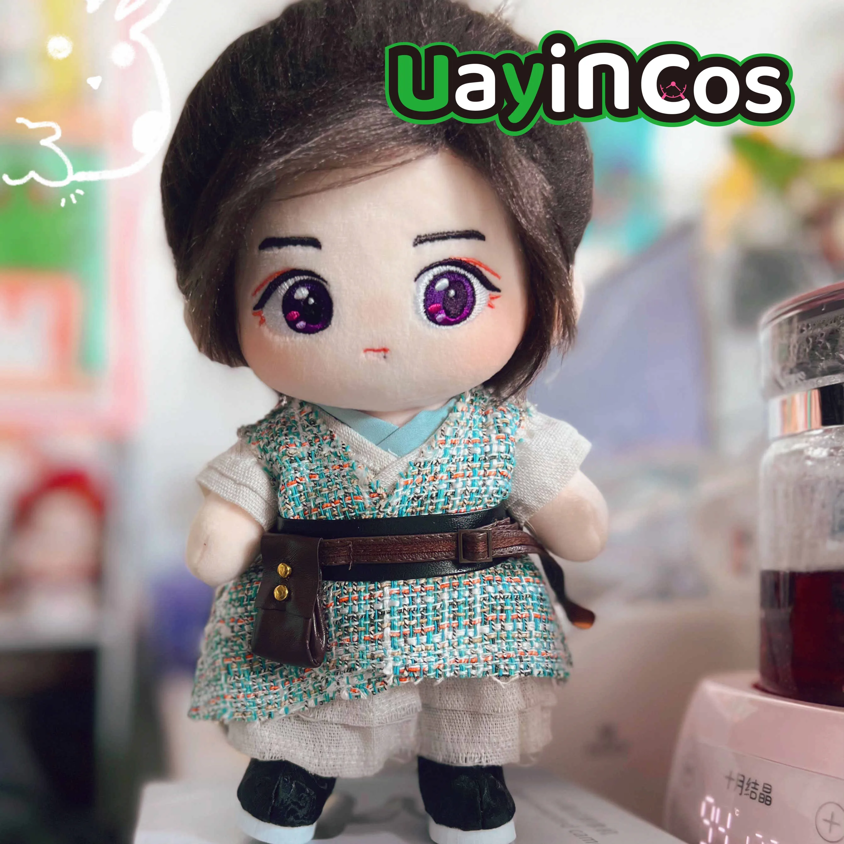 

20cm Doll Clothes Idol Star Wang Yibo Xiao Zhan Fashion Costume Suit Stuffed Plushies Plush Doll Accessories Anime Toy For Kids