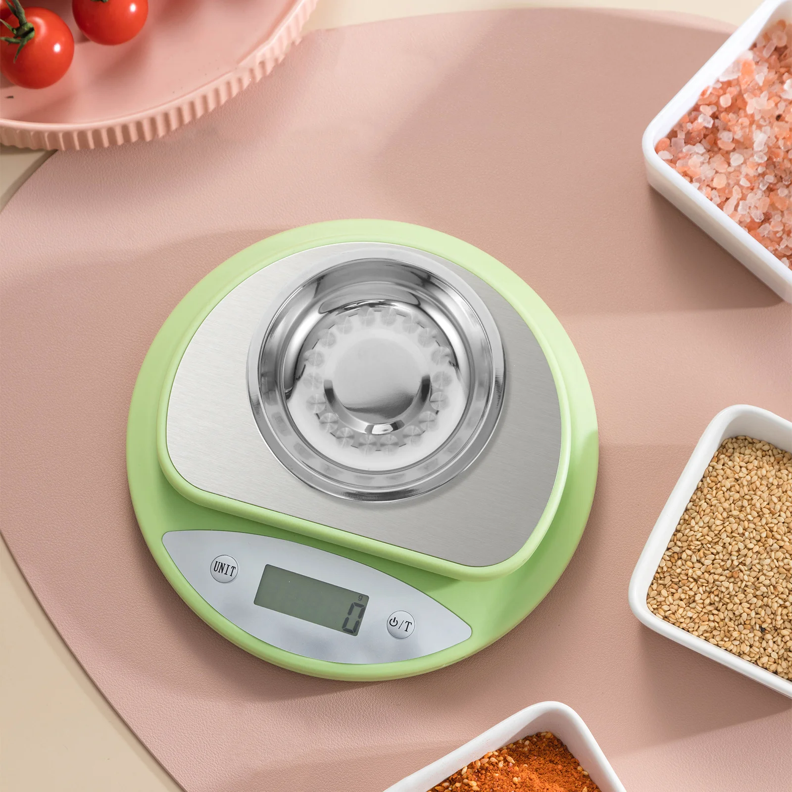 4Pcs Stainless Steel Non Magnetic Scale Trays Weighing Pans for Laboratory Jewelry Rhinestones Scale Trays