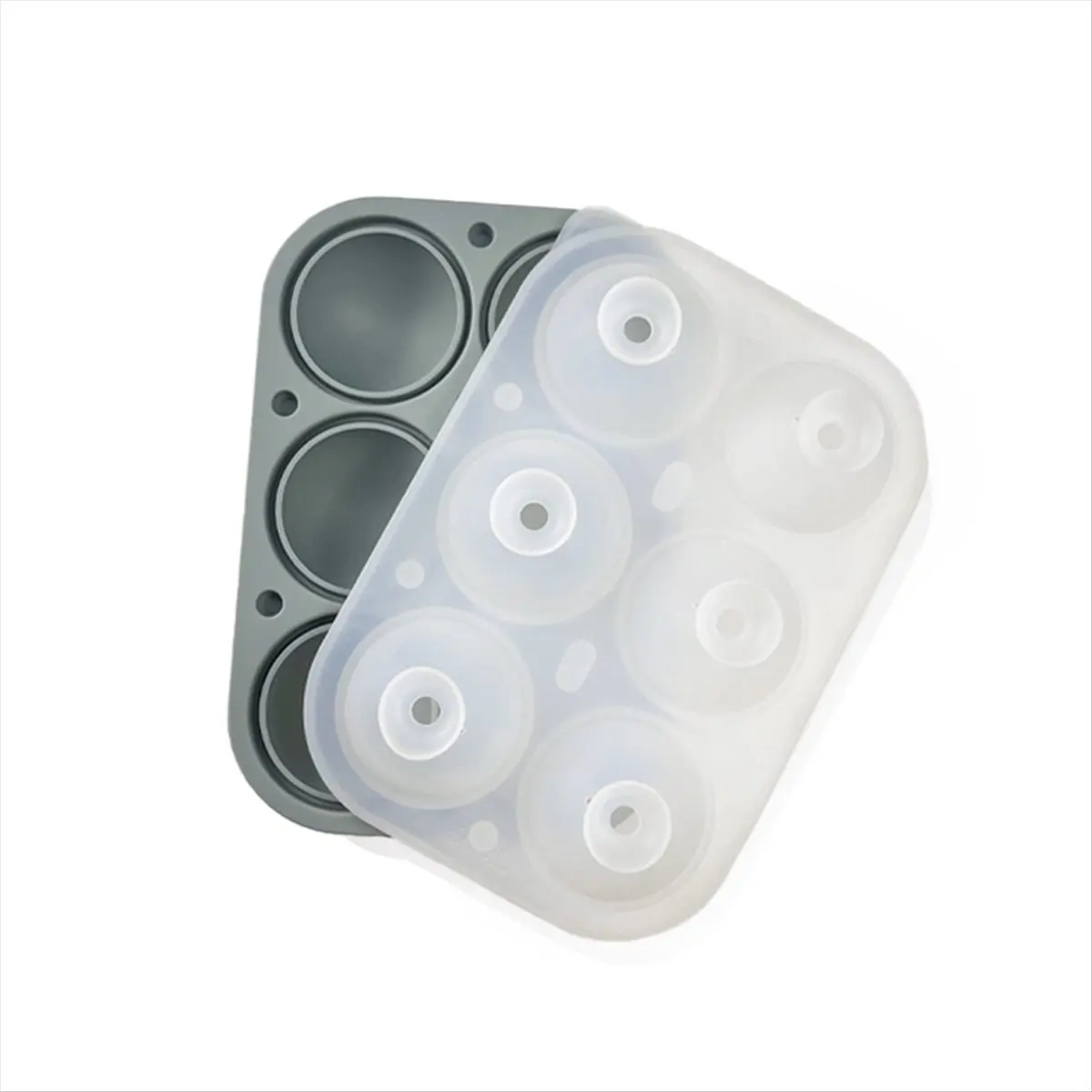 5PCS Egg Molds Silicone Egg Bite Molds Jello Egg Molds for Whole Egg Easter Egg Molds Silicone Jello Egg Molds