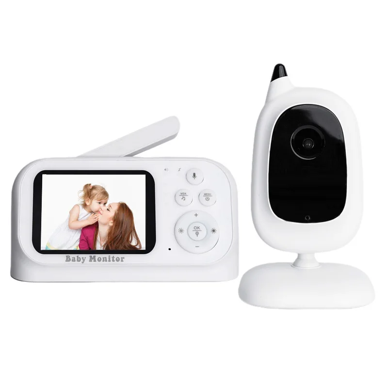 

3.2inch IPS Screen Wireless Video Baby Monitor Intercom Baby Nanny Security Camera VOX Mode Temperature Monitoring Babysitter