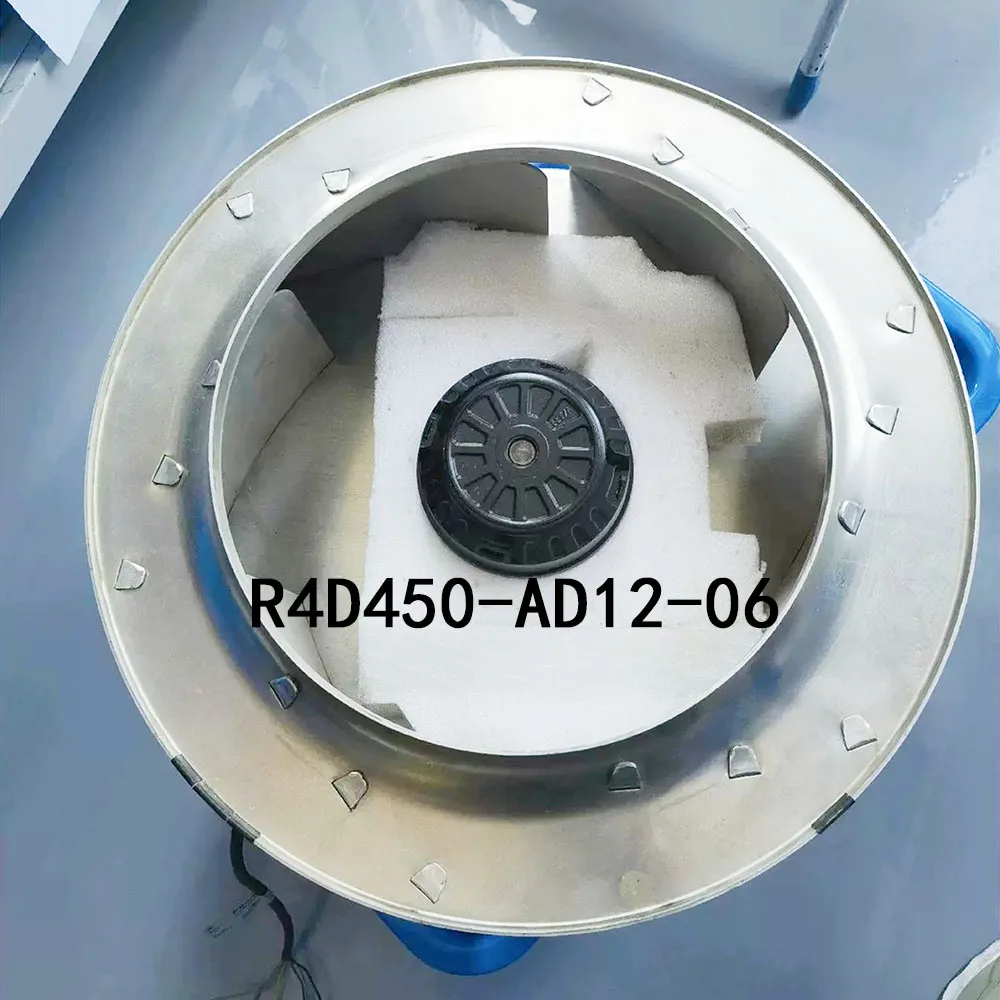 New 400VAC R4D450-AD12-06 650W Centrifugal φ450mm High-Airflow Silent Cooling Fan