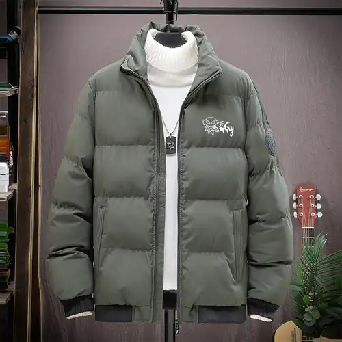 Winter Coat Men 2026 New Thick Warm Bomber Jackets Puffer Jackets Parkas Down Coats Waterproof Casual Fashion Mens Winter Jacket - Image 3