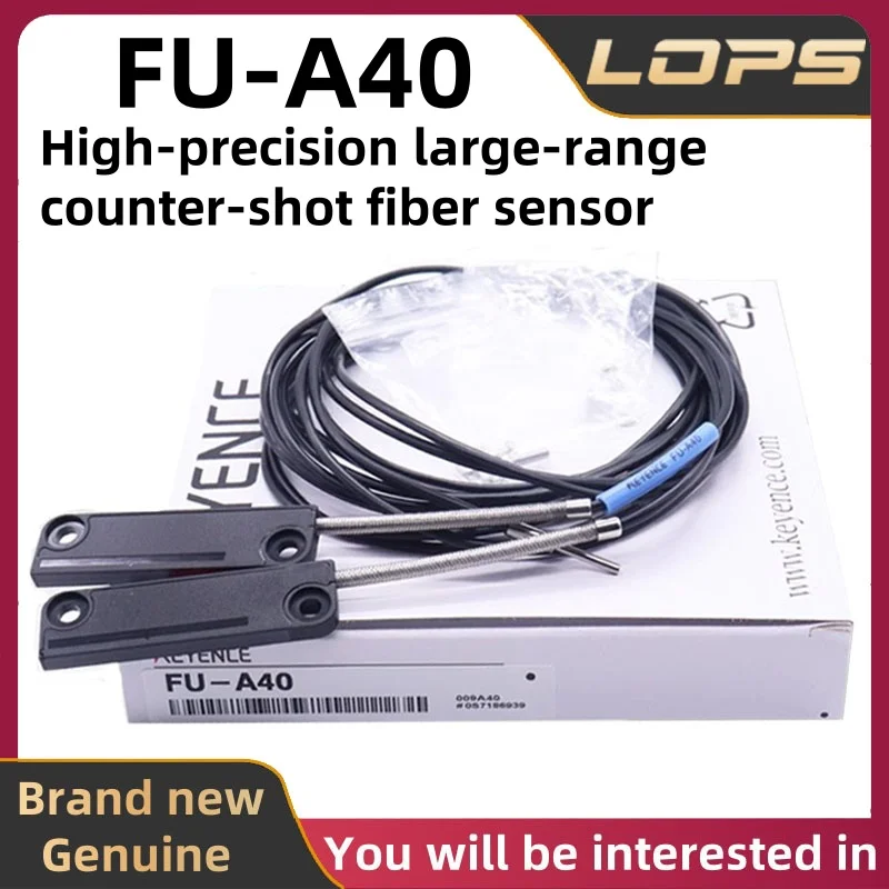 

FU-A40 New Original KEYENCE High-precision large-range counter-shot fiber sensor
