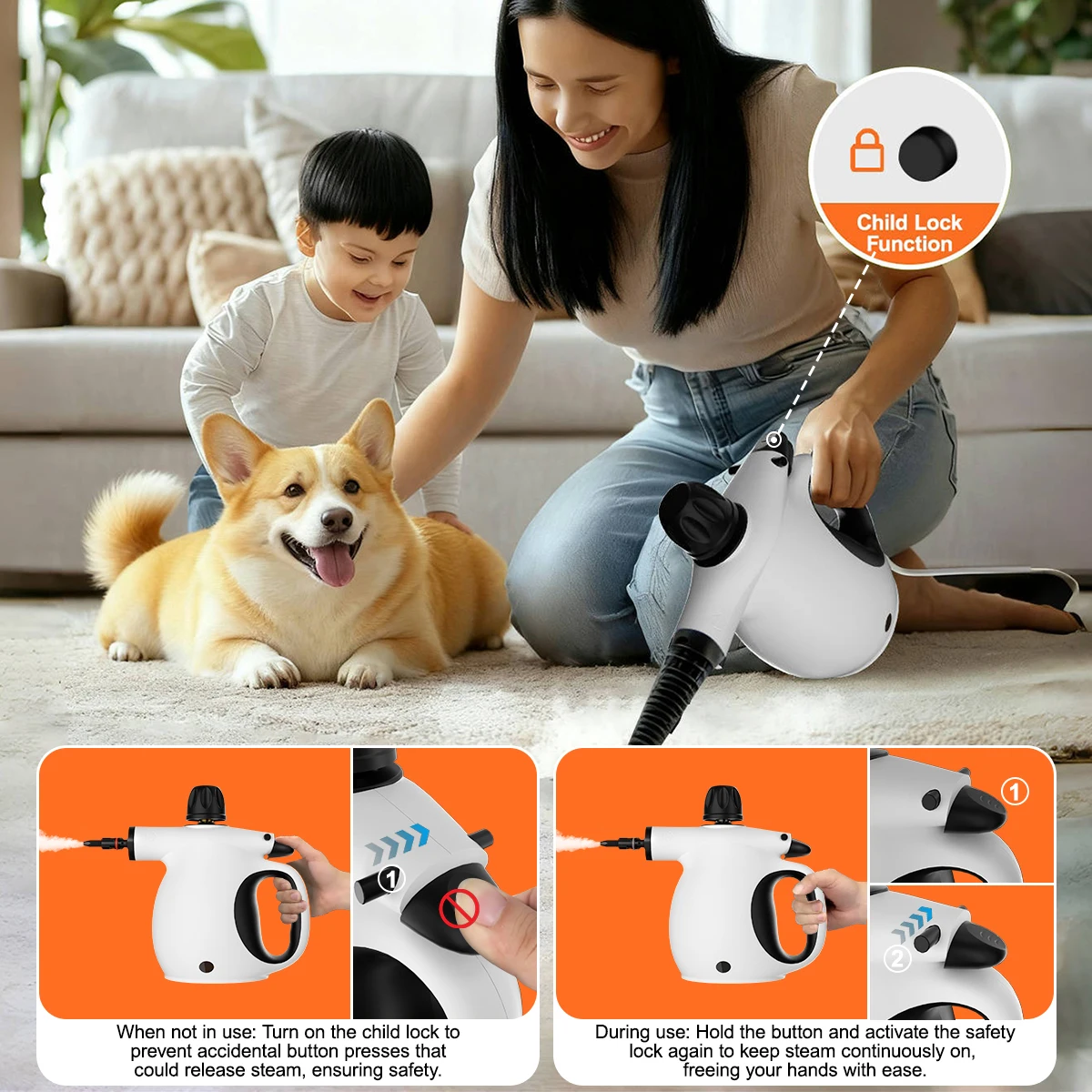 Thumbnail 3 - #61 Latest Handheld Steam Cleaners Offers
