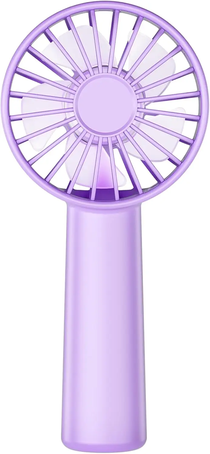 

Mini Portable Fan, 3 Speeds, USB Rechargeable Handheld Fan for Outdoor Travel Office