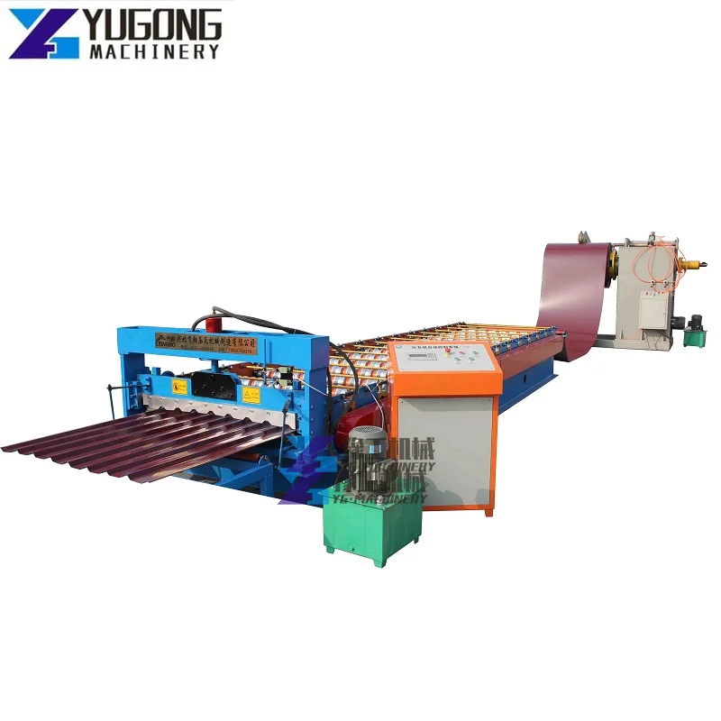 5 Ribs IBR Roofing Panel Roll Forming Machine IBR Roofing Sheet Making Machine Steel Sheet Double Decking Roll Forming Machine