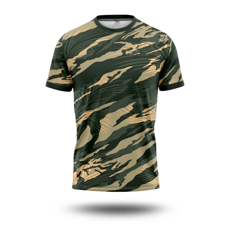 3D Print Geometric Splicing T-Shirt For Men Colorful Pattern Tees Summer Fashion Street Short Sleeve Tops Loose O-Neck T Shirts