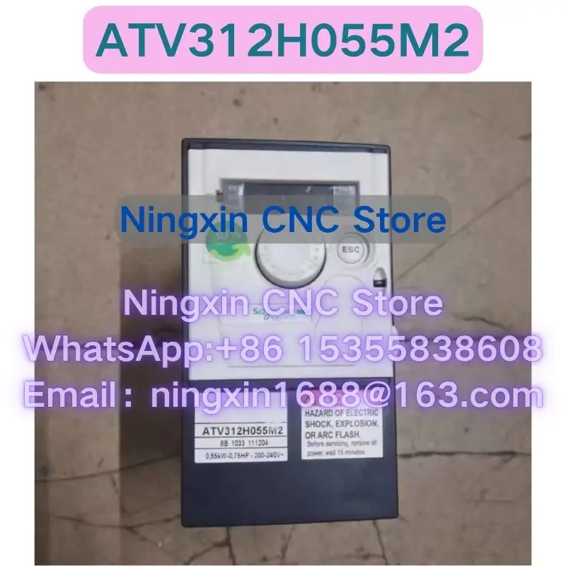 

Second-hand ATV312H055M2 Inverter Functional test OK Fast delivery