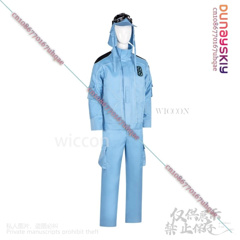 Film Mickeys 17 Cosplay Science Fiction Movie Uniform Top Pants Glasses Set For Man Woman Role-play Christmas Cos Customized