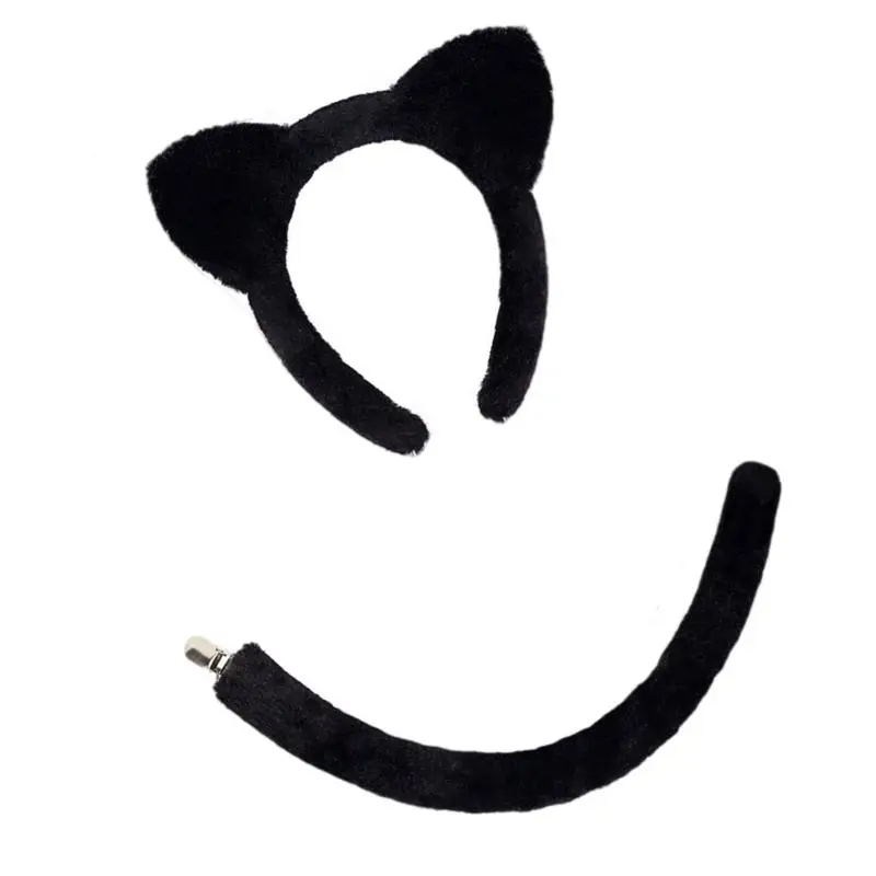 39BD Lightweight Cats Ear Headwear Practical Roleplay Accessory For Festive Celebrations