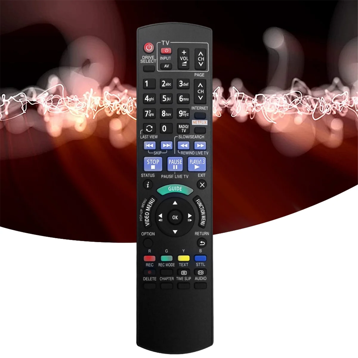 A57G-Заменяет N2QAYB 001043   Пульт дистанционного управления для Blu-Ray-плеера Panasonic DMR-PWT550 DMRPWT550