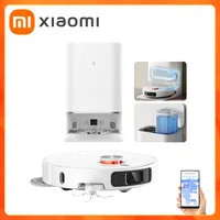 XIAOMI MIJIA OMNI Infinite Robot MOP Vacuum Cleaner M40 D110CN Self Cleaning Hair Cutting Empty Dust Home Dirt Disposal Machine