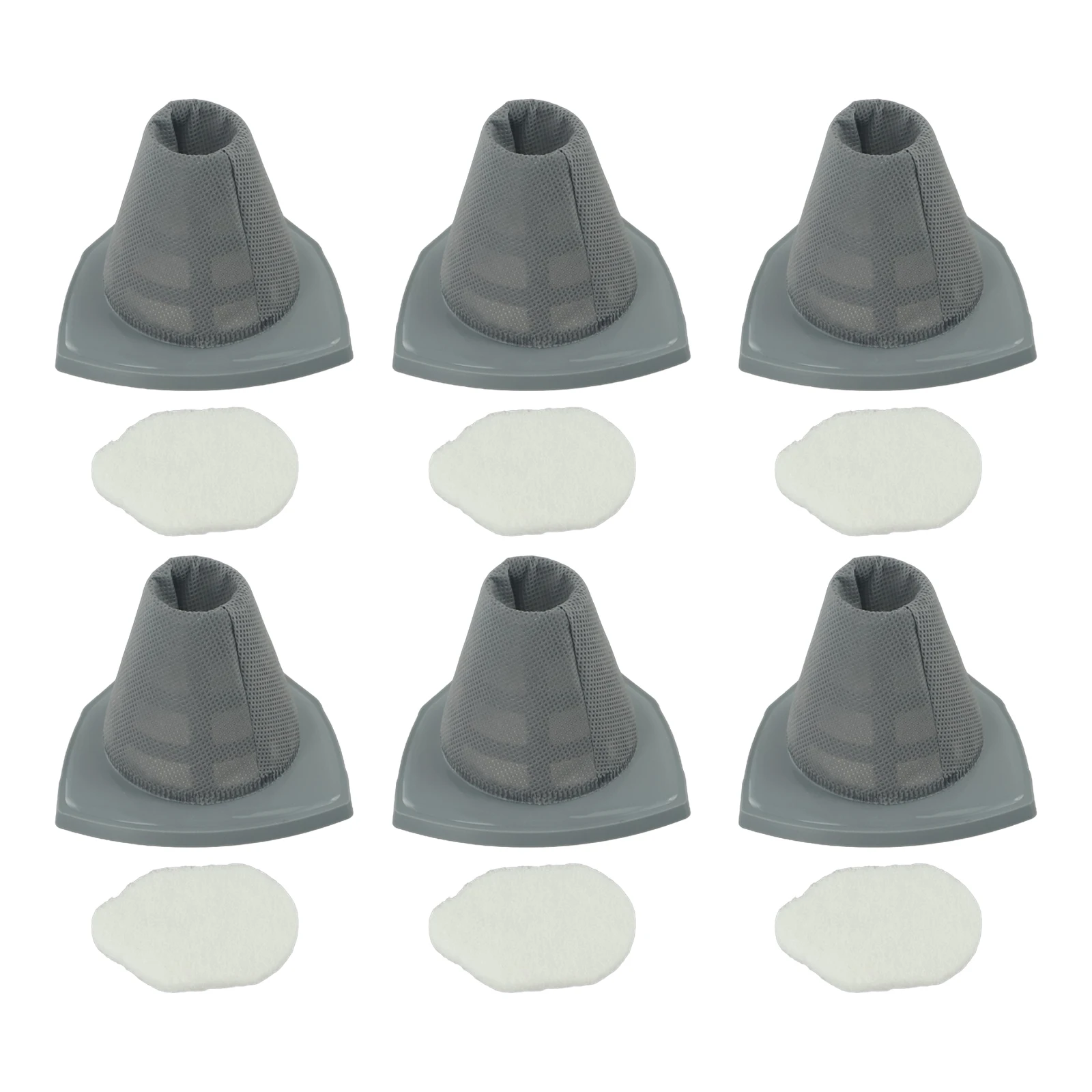 2/6pcs Filter Replacement For Eureka Vacuum Models NES215A NES210 NES212 NES215 Matches N0101 N0102 Filter