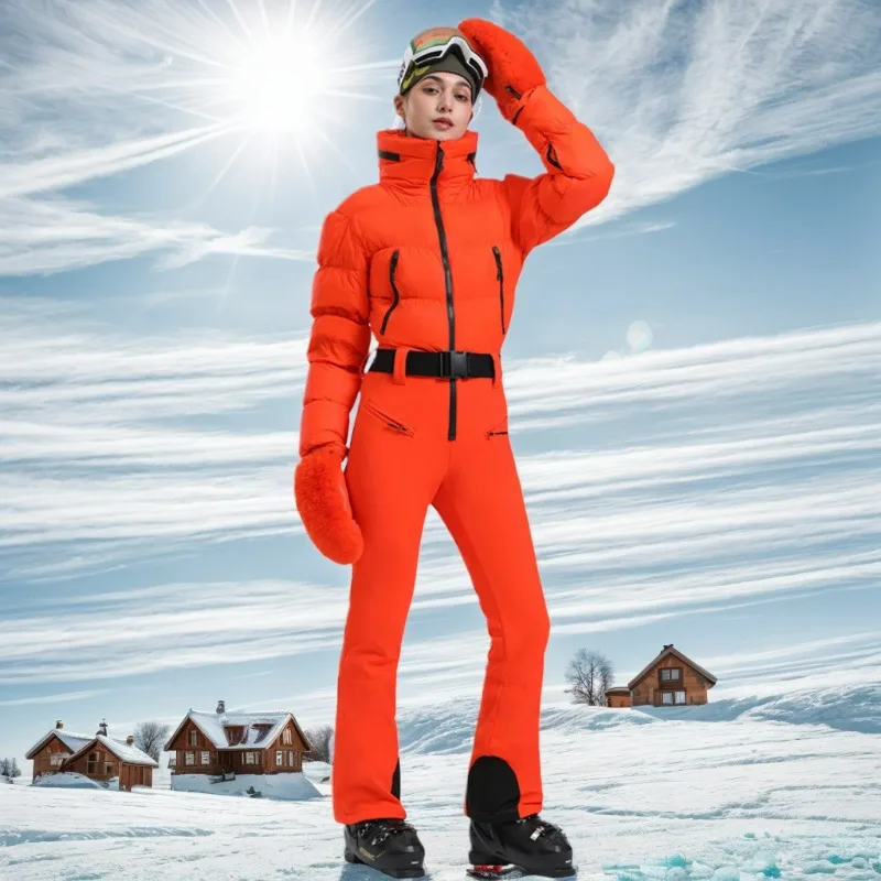 

Winter Snowboard Set Woman 2025 Warm Breathable Waterproof Single Double Board Outdoor Sports Cold Proof One Piece Ski Suits