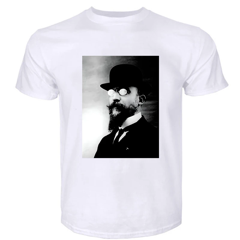 Erik Satie - classical music T-Shirt quick-drying t-shirt custom t shirts boys animal print shirt slim fit t shirts for men