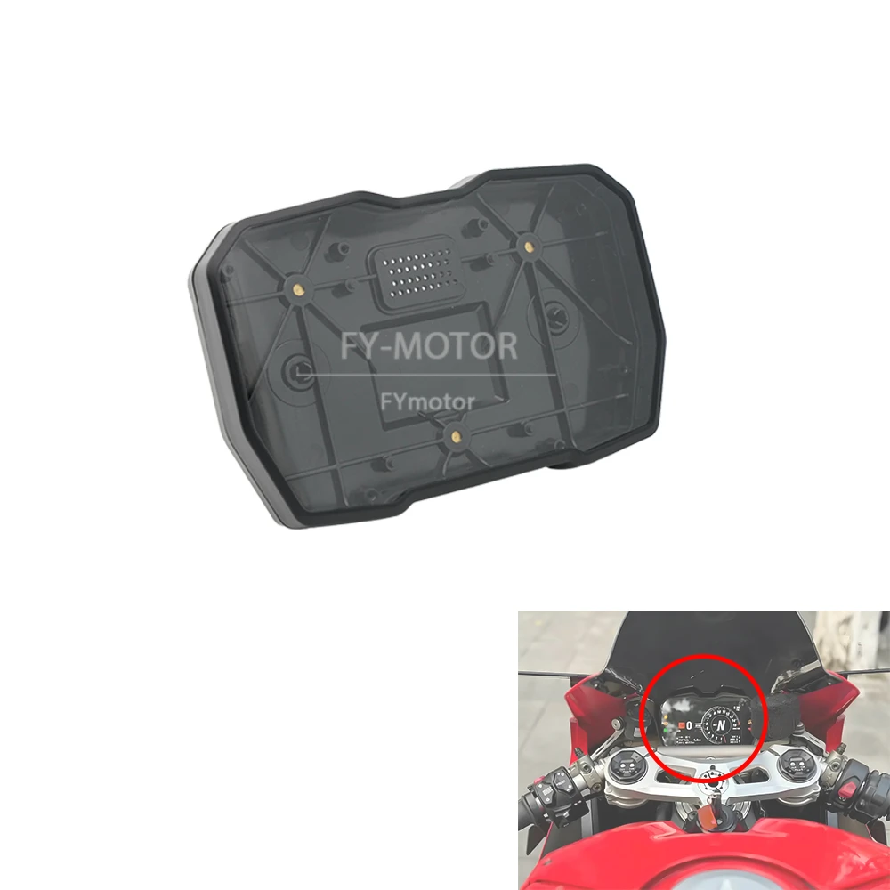 

Motorcycle Instrument Housing Case Cover Speedometer Tachometer Gauges Fit Ducati Diavel V4 Streetfighter V4 Panigale V4R 18-23