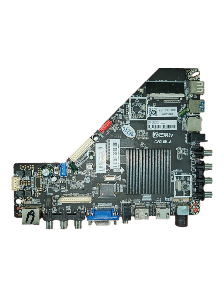 CVX10H-A    Physical photo of 4k network WiFi TV motherboard, tested well