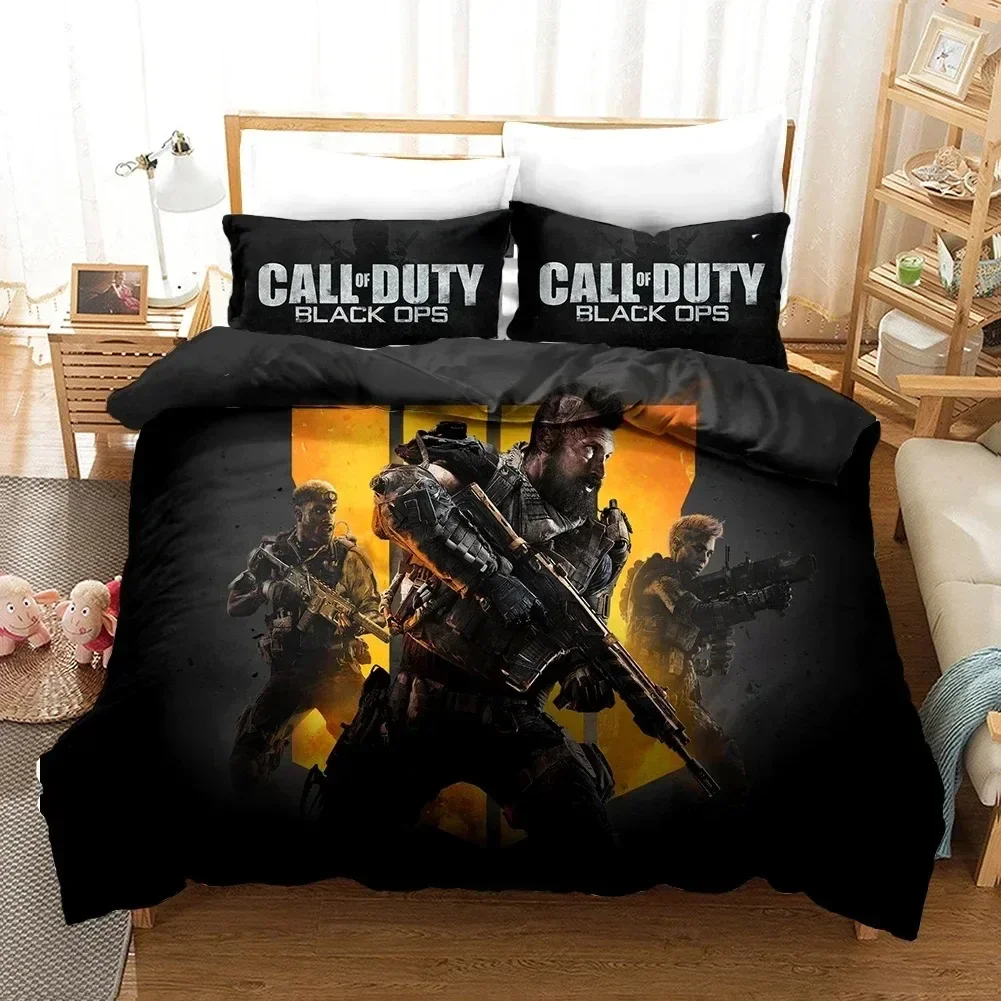 Game Call Duty 3D Printed Duvet Case Pillowcase Bedding Set Twin Full King Size for Kids Adults Bedroom Decor 5