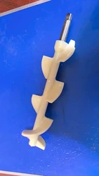 YKF Soft Serve Machine 41.7CM Beater Rod Stirrer Part Ice Cream Makers Scraper Auger Rod Fitting Accessories for YIKAFU KEKU