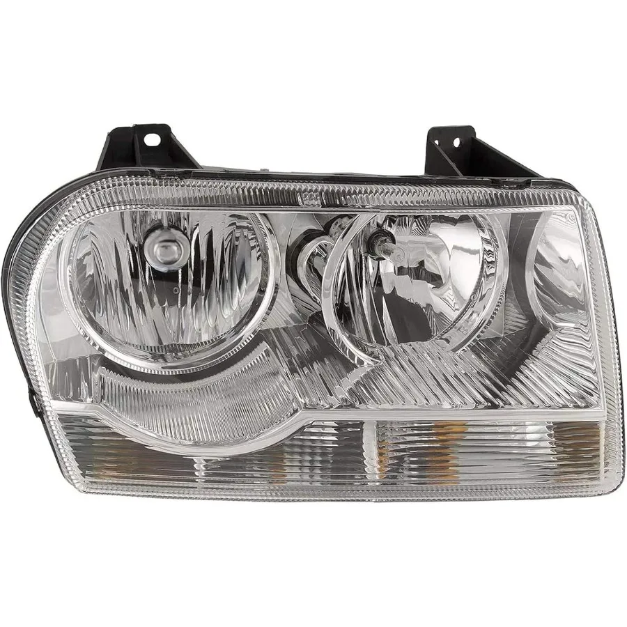 

Aftermarket Replacement Passenger Side Headlight Assembly for Enhanced Visibility and Modern Aesthetic in Night Driving Compati