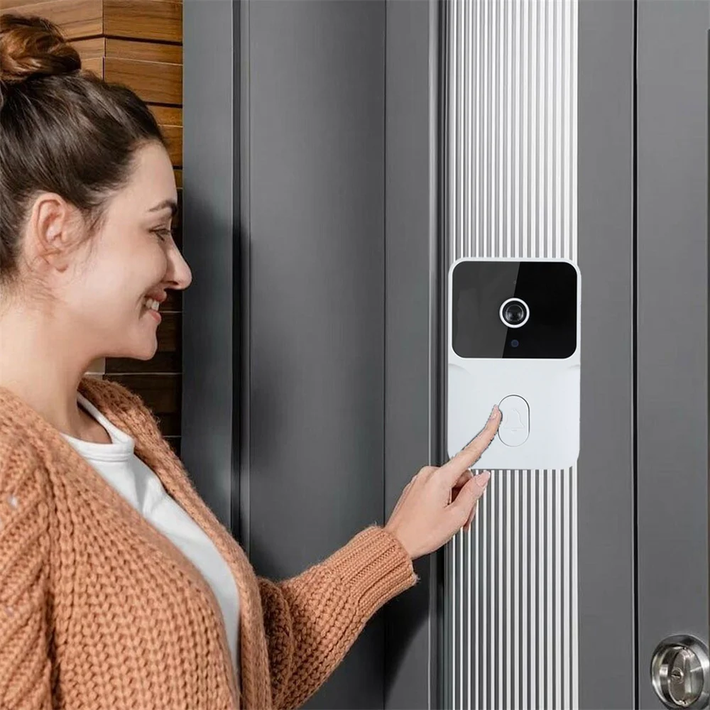 M16 визуальный дверной звонок 4,3-дюймовый IPS-дисплей HD-камера инфракрасное ночное видение беспроводной двунаправленный домофон длительный срок службы батареи легко