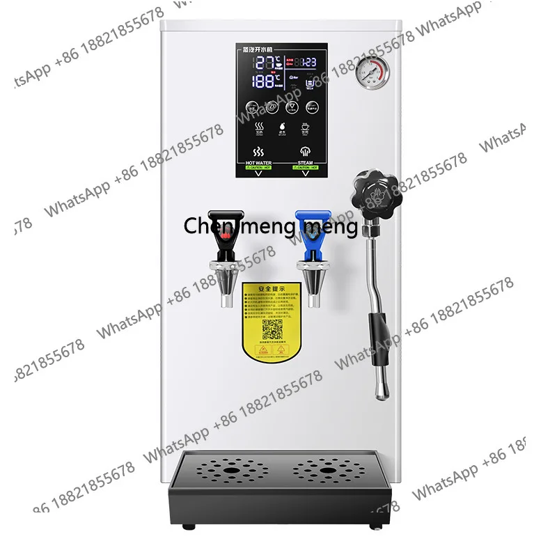 

steam milk boiling water machine commercial automatic double boiler hot and cold dual-purpose steam boiling water integration