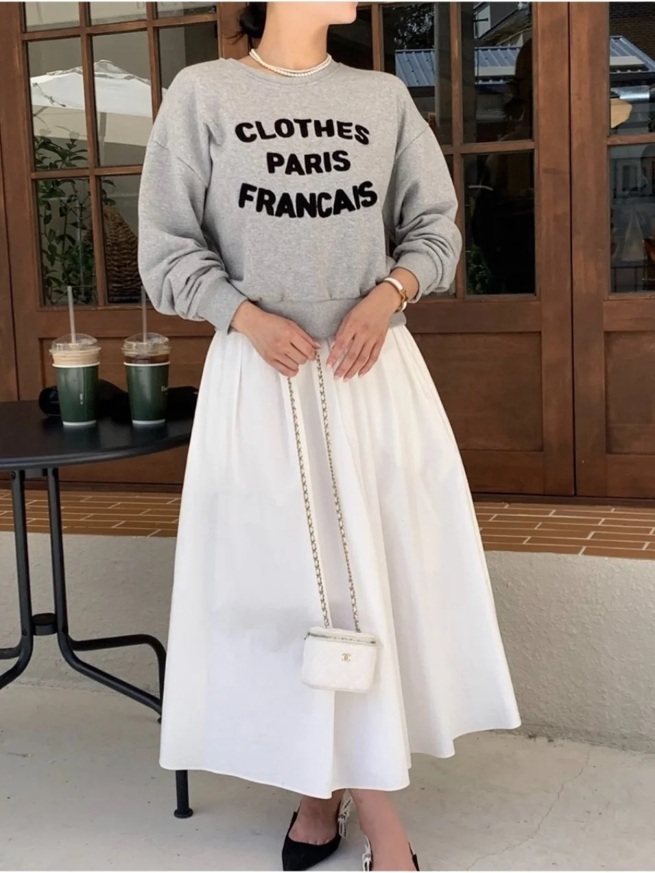 Vestido Suda con Efecto Adeazante para Mujer, Cuello Redondo, Estampado de Letras, Diseño de Dos Piezas Falsas, Cintura...