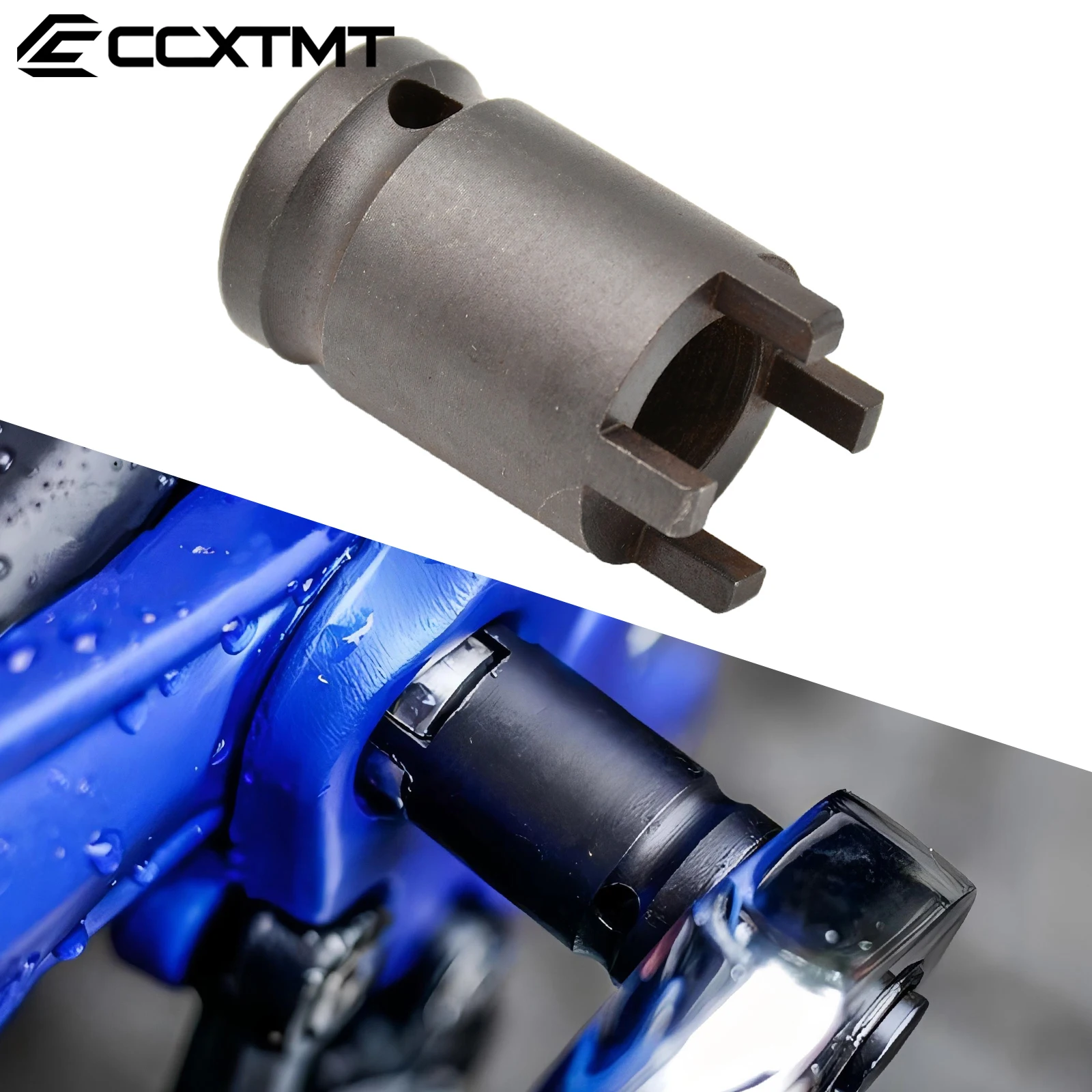 Herramientas de reparación de Motocross, llave de tubo de tuerca de bicicleta eléctrica con cuatro mandíbulas, herramientas de extracción para SurRon sur-ron Light Bee X & Light Bee S